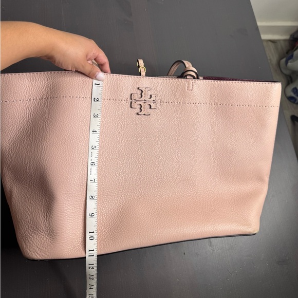 Tory Burch McGraw Tote Devon Light Pink - Picture 11 of 12
